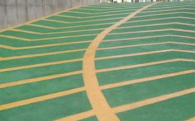 青河止滑车道材料